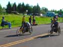Wheelchair Marathon Racers