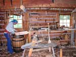 Woodworkers at Grand Portage National Monument